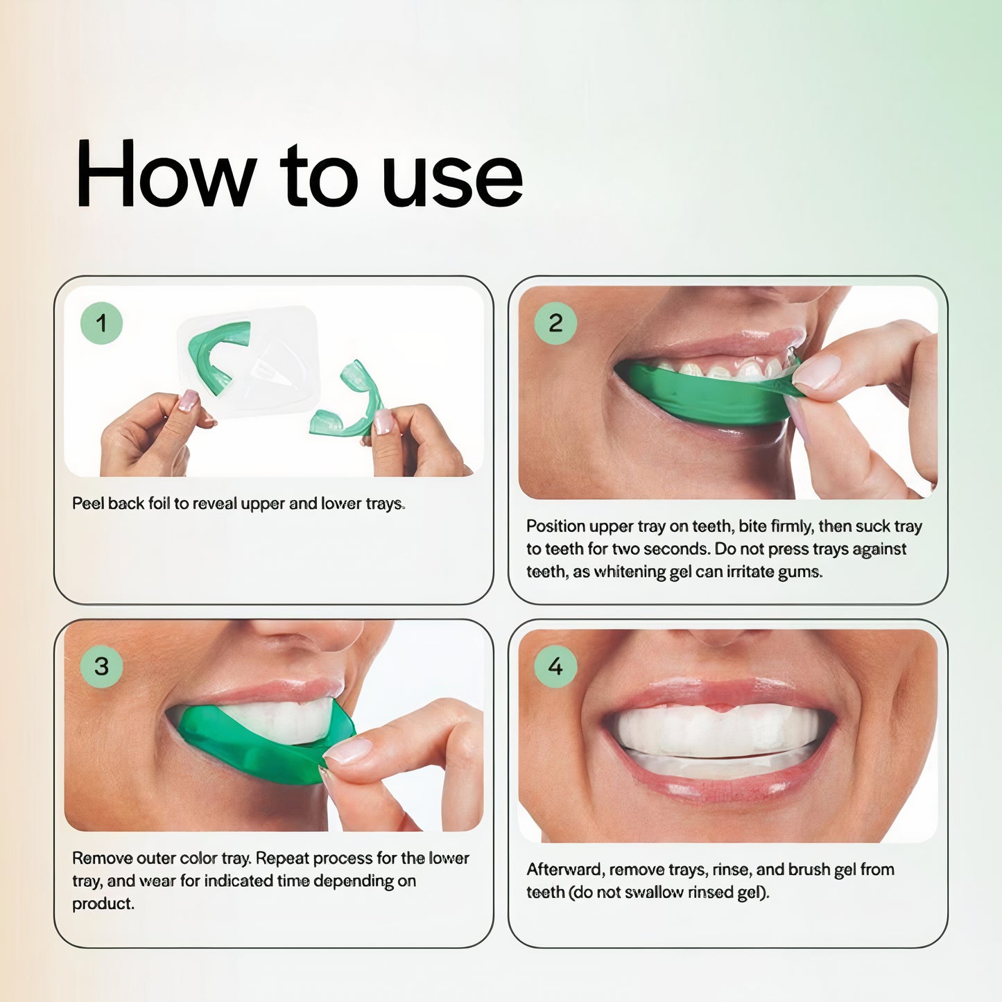 Tropiac Prefilled Whitening Trays